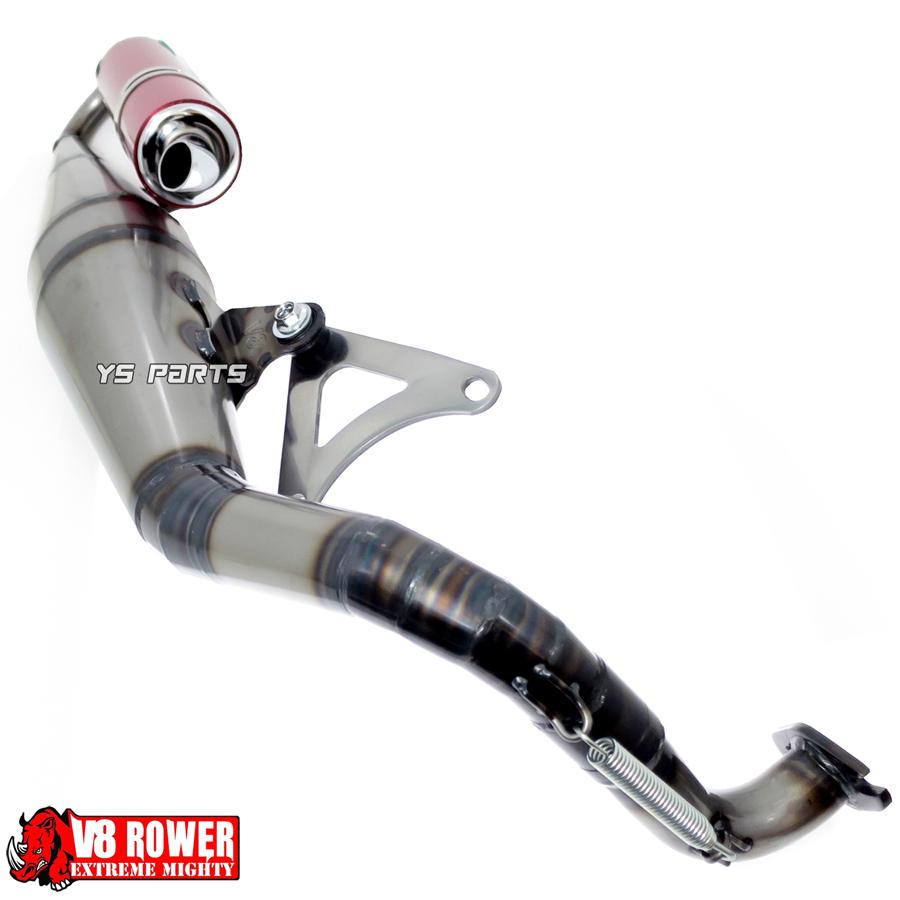 68cc〜ボアアップ対応 V8ユーロチャンバー スポーツチャンバー赤