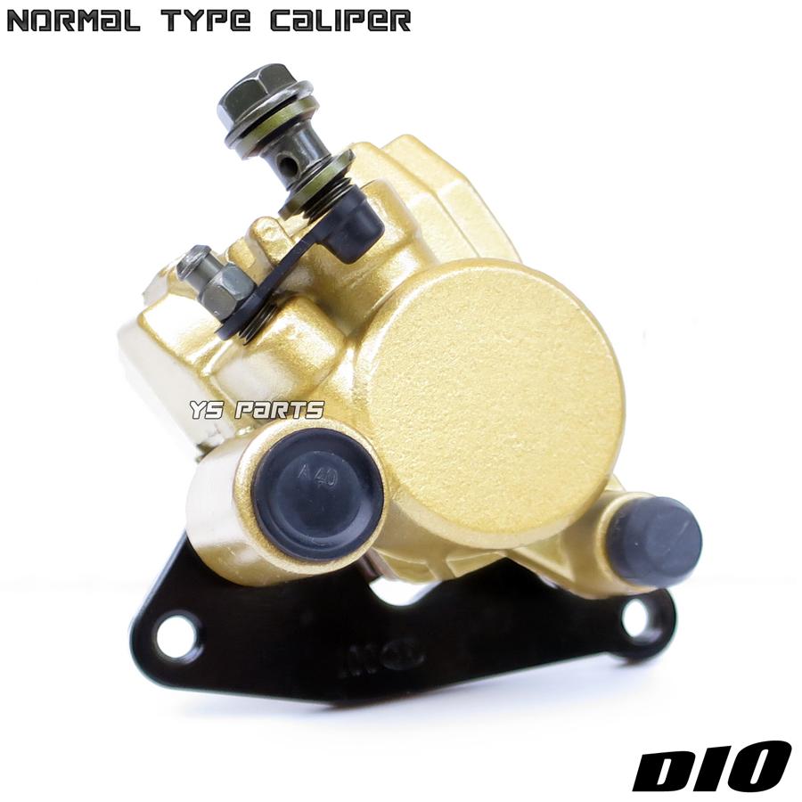 専用ブレーキパッド付 純正交換型補修キャリパー金ライブDioZX ライブ