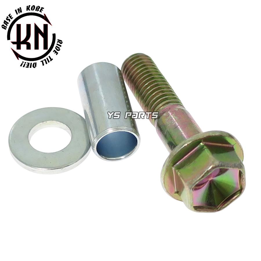 エンジンスワップにも KNリアサス黒赤200mm ライブディオJ ライブ