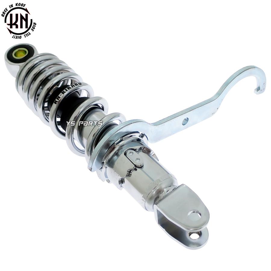メッキボディ KNリヤサス リアショック銀230mm ライブディオJ ライブ