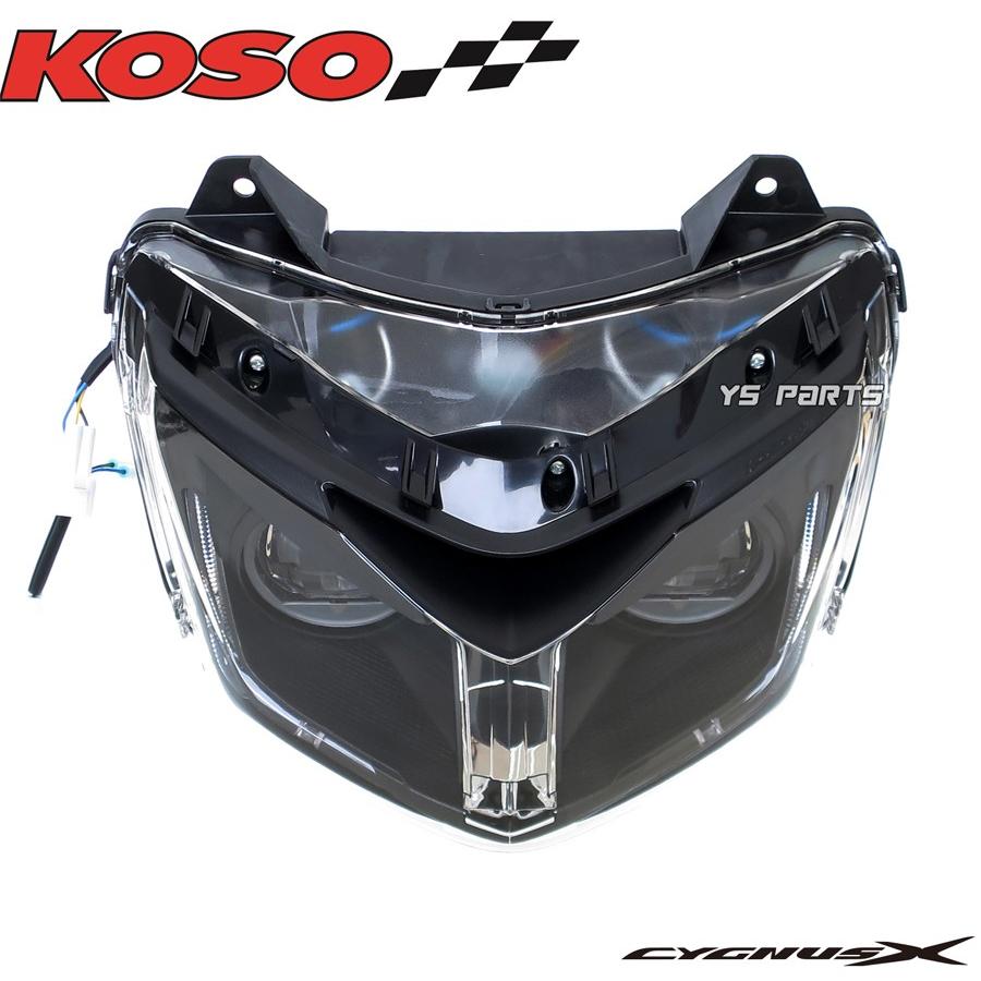 正規品】KOSOデュアル魚眼プロジェクターLEDヘッドライト シグナスX 5