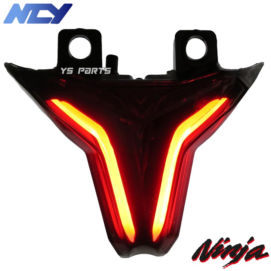 正規品 NCY LEDウインカー内蔵LEDテール スモークレンズ Z400 Z1000