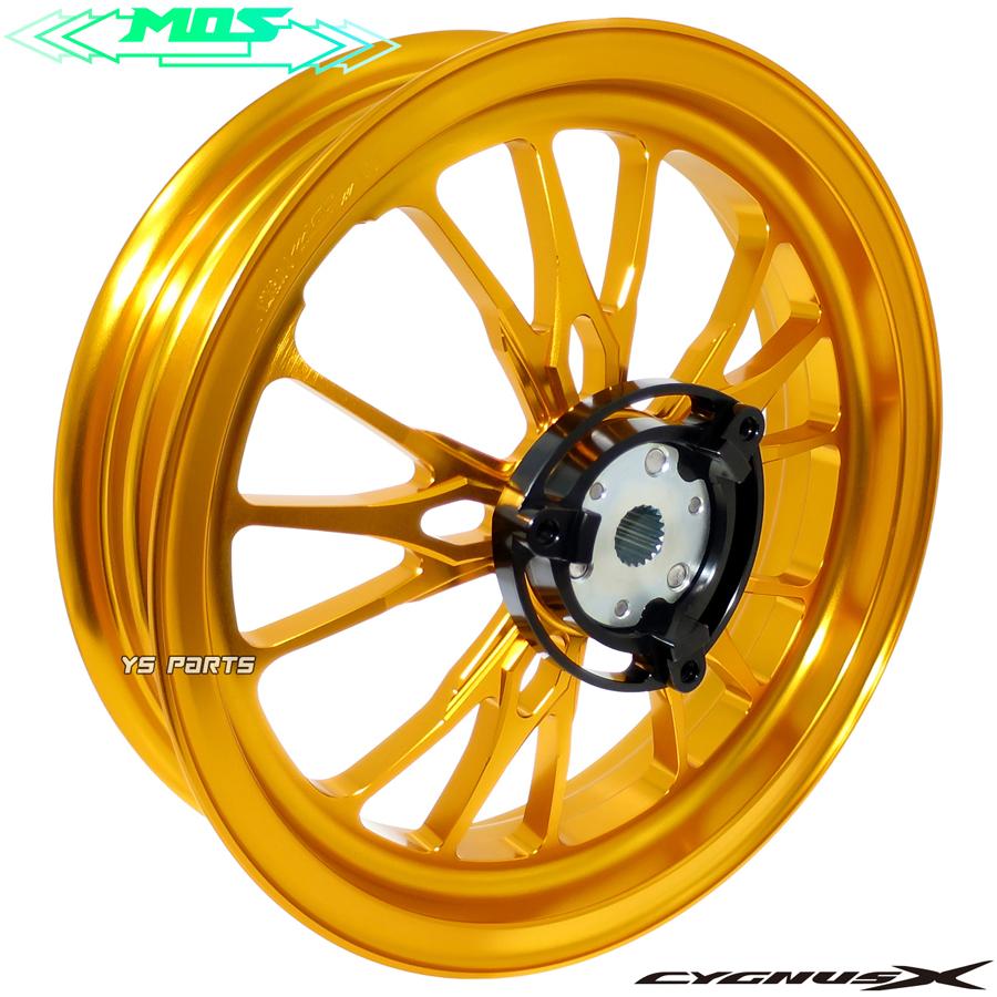 NEWデザイン]MOS XR-15 鍛造ホイール前後セット4型シグナスX[SEA5J/BF9