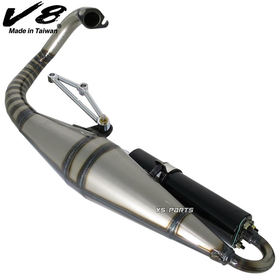 68cc〜ボアアップ対応 高品質V8ユーロチャンバー黒 スーパーディオ