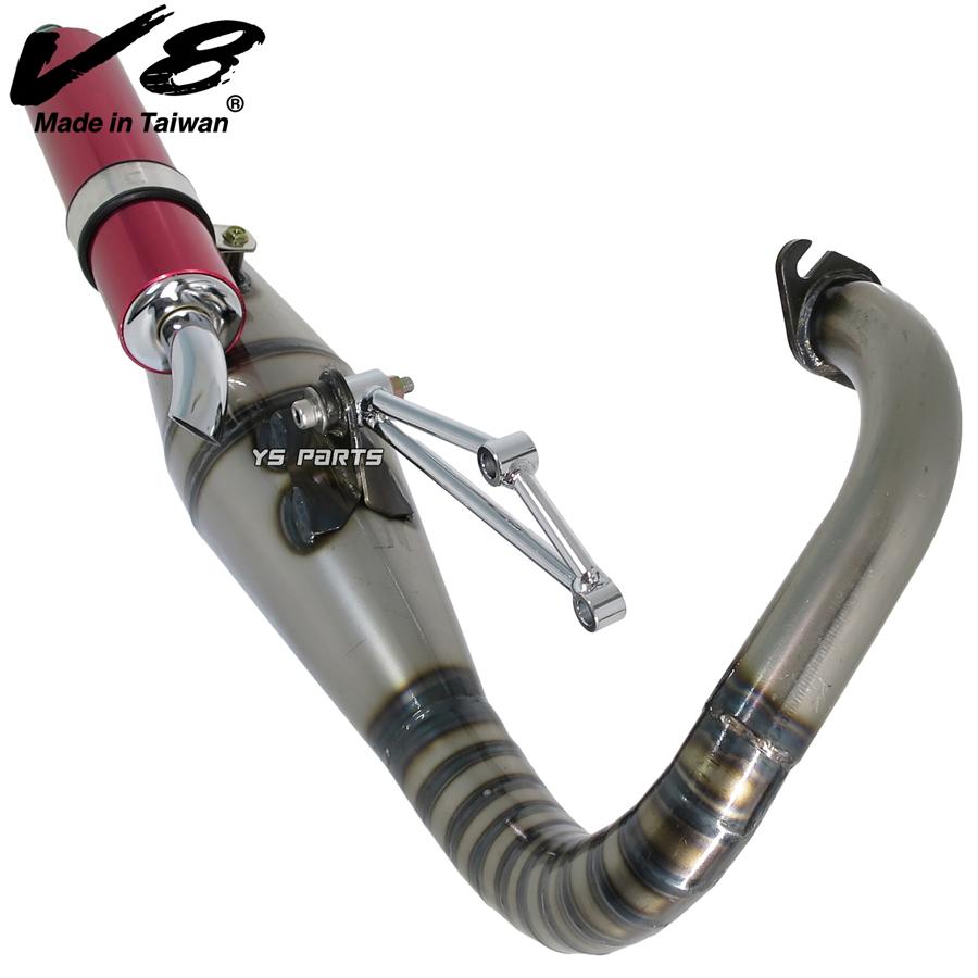 68cc〜ボアアップ対応 高品質V8スポーツチャンバー赤 スーパーディオ