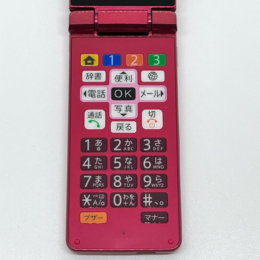 SHARP（シャープ） 【美品】かんたん携帯11 A207SH ピンク