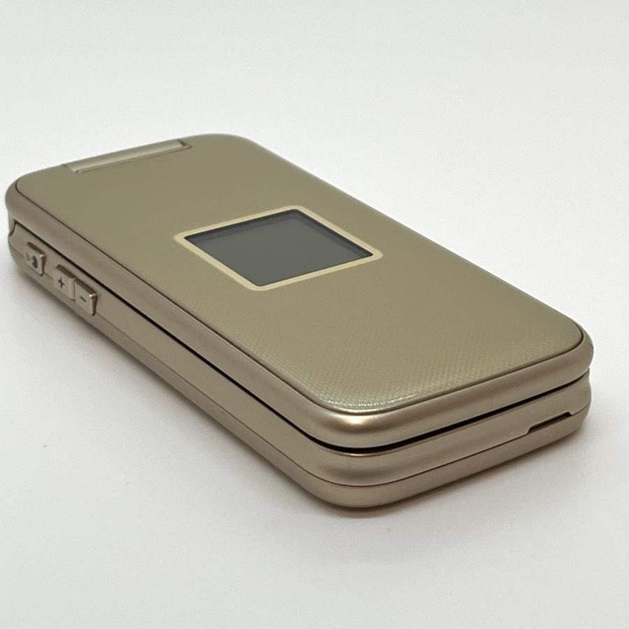 らくらくシリーズ 【美品】らくらくホン F-02J ゴールド ドコモ SIM