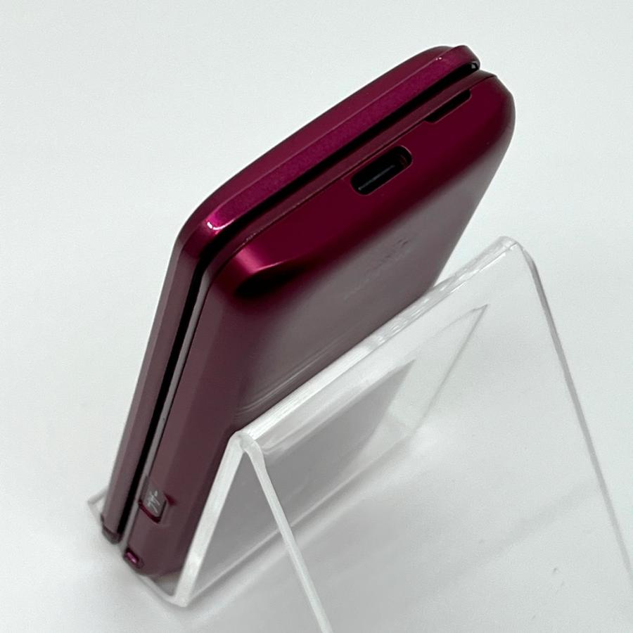 KYOCERA（京セラ） 【美品】かんたんケータイ KYF41 ワインレッド au