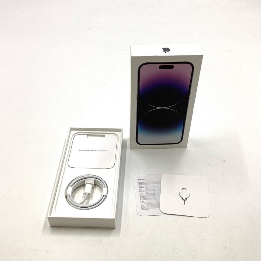 Apple iPhone 14 Pro Max 256GB ディープパープル SIMフリー 白ロム
