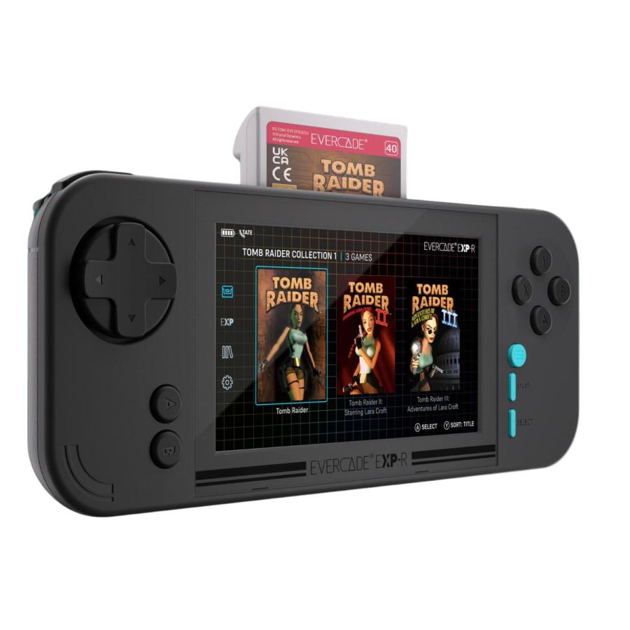 携帯ゲーム機 Evercade EXP-R Tomb Raider Collection Blaze