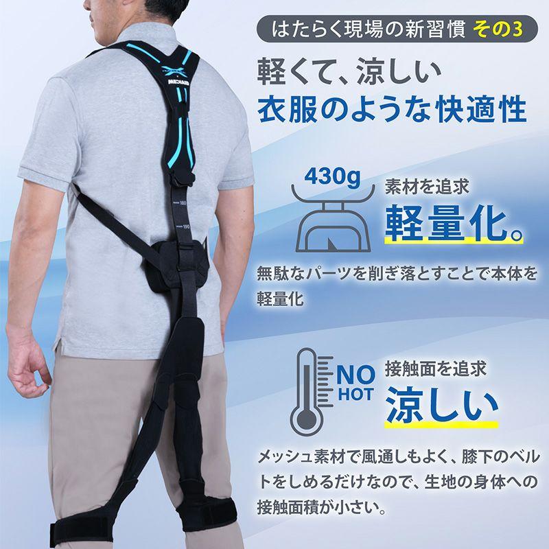 在庫品、即納可】マッスルスーツSoft-Power 腰の負担軽減率35