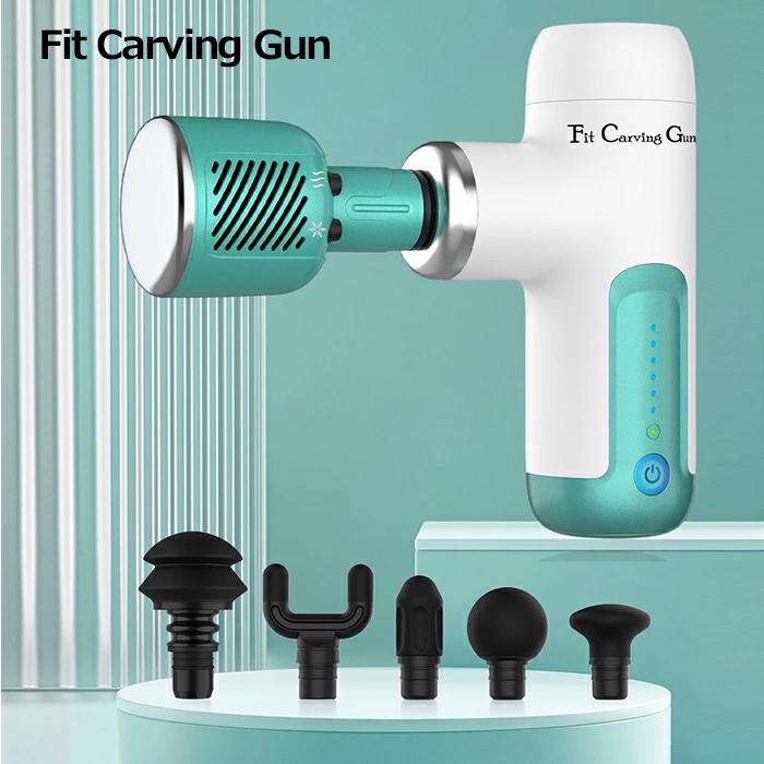 Fit Carving Gun 温める 冷やす 温冷効果 筋膜リリースガン 5種の