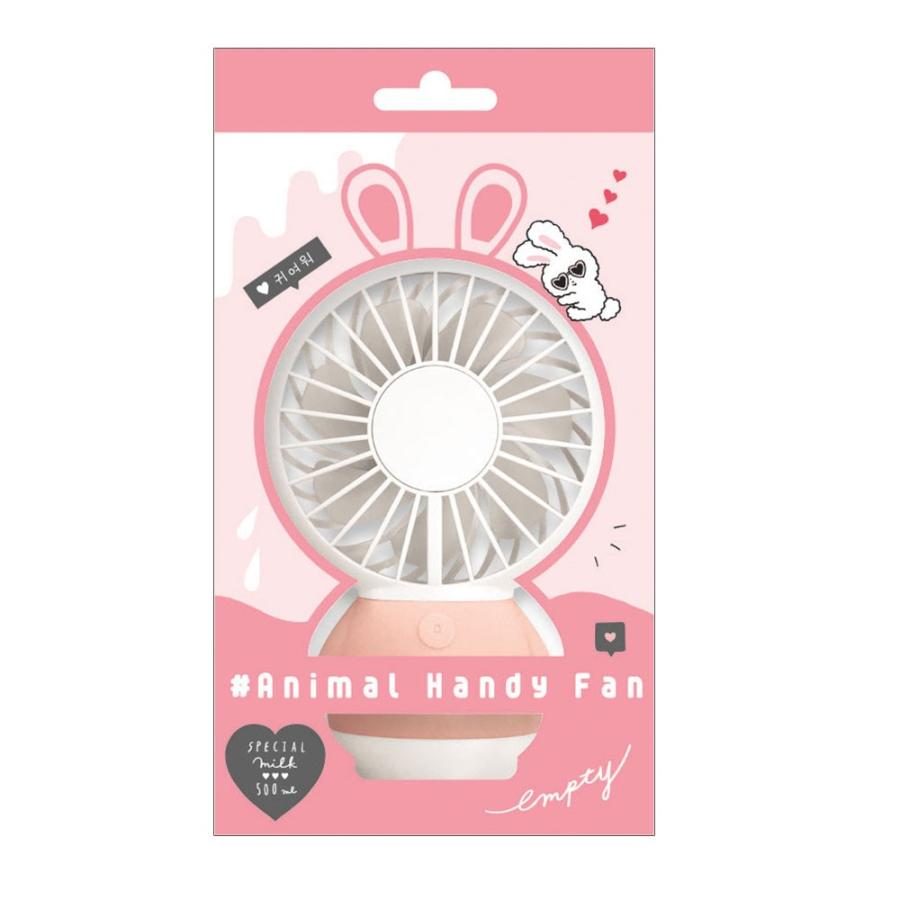アニマル型ハンディ扇風機 うさぎ 充電式 ミニ ハンディ ファン ウサギ