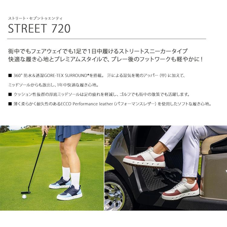 ecco（エコー） ゴルフ シューズ GOLF STREET 720 ゴルフ ストリート