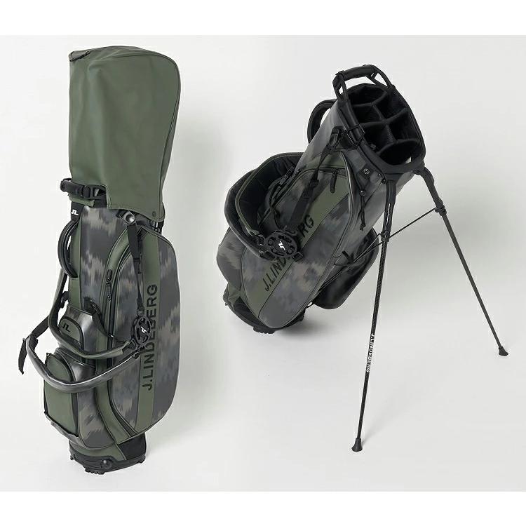 J.LINDEBERG スタンド式 キャディバッグ カモフラ柄 J.LINDEBERG
