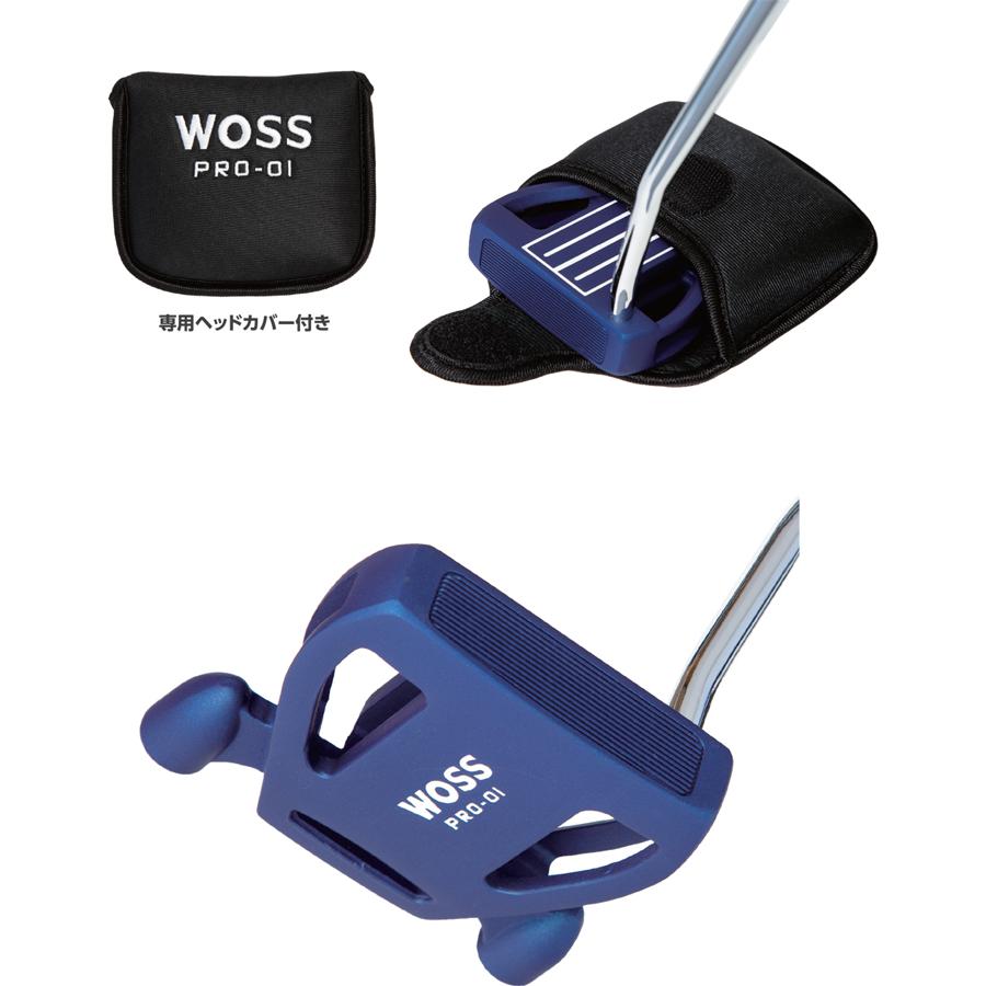 WOSS（ウォズ） WOSS GOLF PRO-01 パター スパイダー型 マレットパター