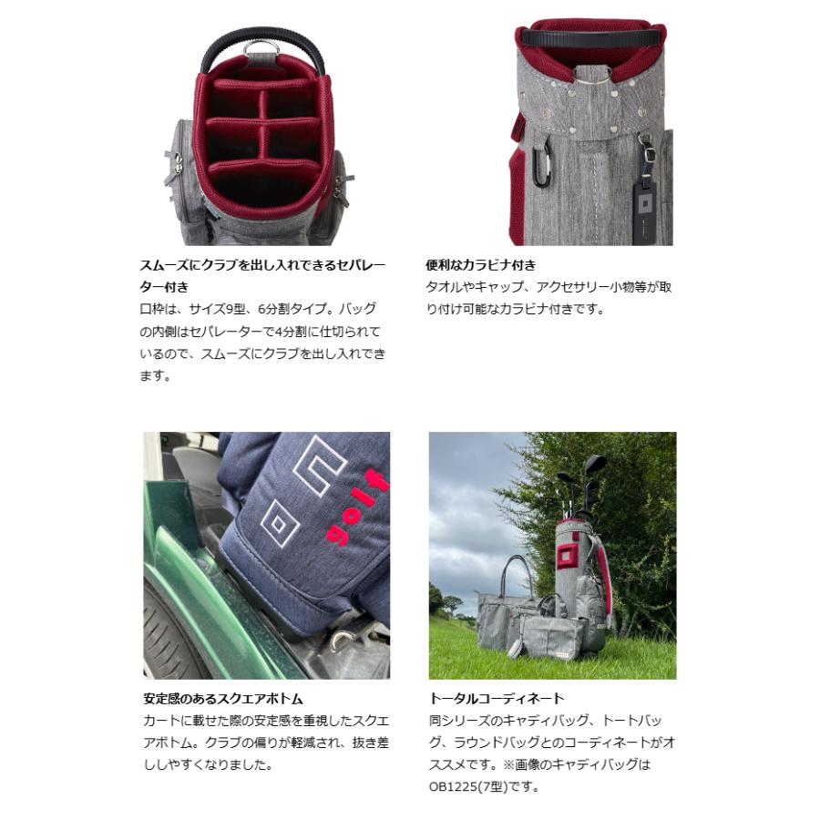ONOFF（オノフ） グローブライド キャディバッグ OB0225 カートバッグ