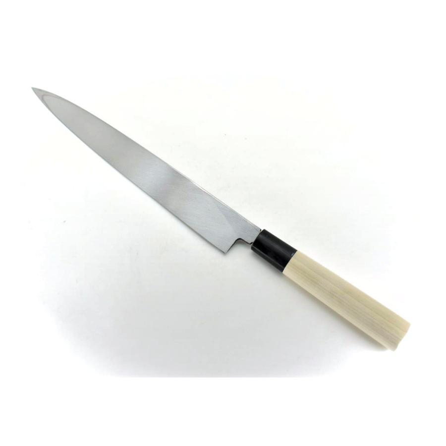 堺孝行 堺孝行《霞研水牛柄》安来白三鋼 柳刃 240 mm 【水牛柄】 : 唯