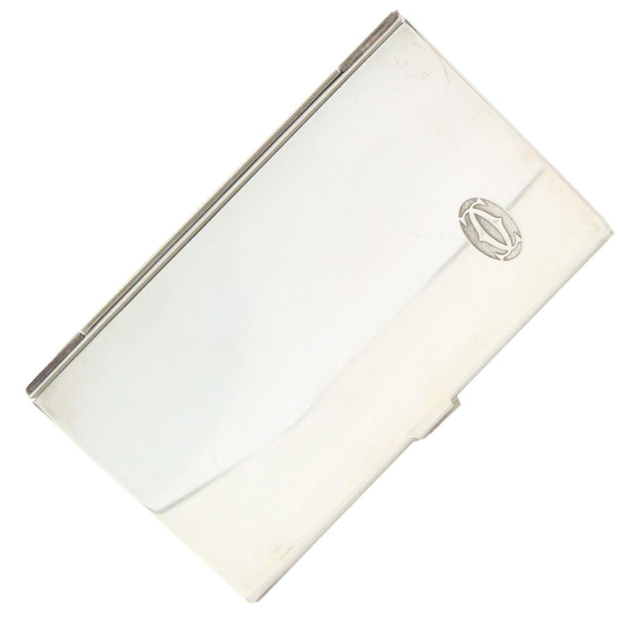 カルティエ 名刺入れ T1220284 シルバー SV スターリングシルバー925