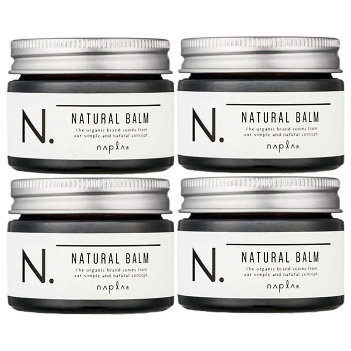 N. 4個セット ナプラ エヌドット ナチュラルバーム 45g ヘアワックス