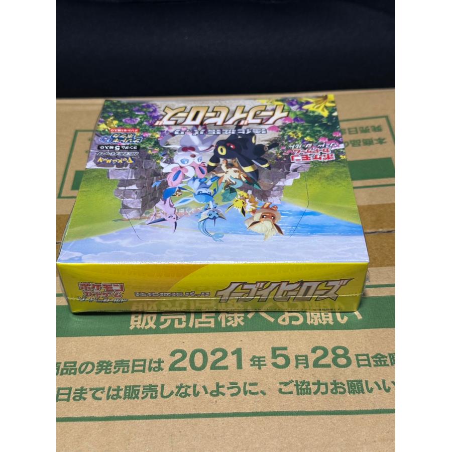 初版 新品未開封 シュリンク有 強化拡張パック イーブイヒーローズ BOX