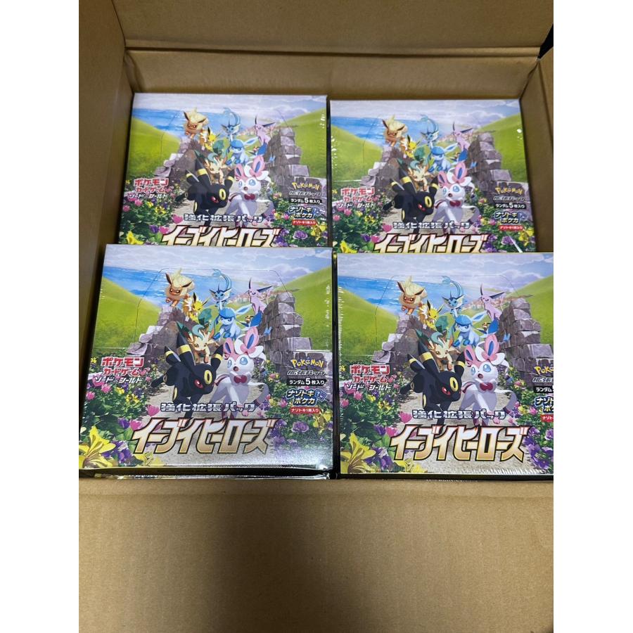 初版 新品未開封 シュリンク有 強化拡張パック イーブイヒーローズ BOX