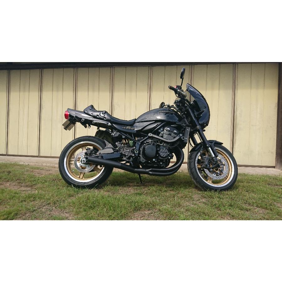 Z900RS用 42.7パイショート管（車検非対応）【 ゼス管 3D 】 : ミズノ