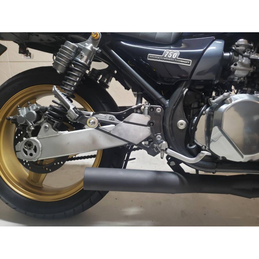 ゼファー750用 ちょい悪ショートマフラー 3D曲げ【 ゼス管 】 : ミズノ