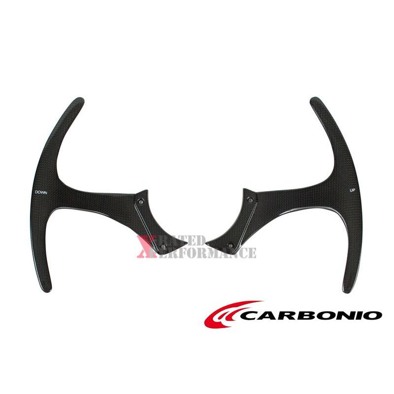 フェラーリ 360 1999-2004 カーボン パドルシフト ロングタイプ : X