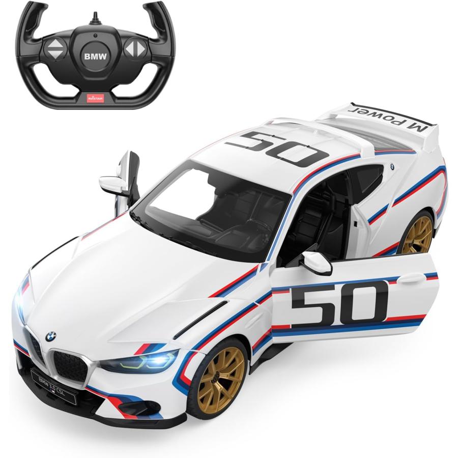 1/14 スケール 公式ライセンス ラジコン BMW 3.0 CSL ホワイト