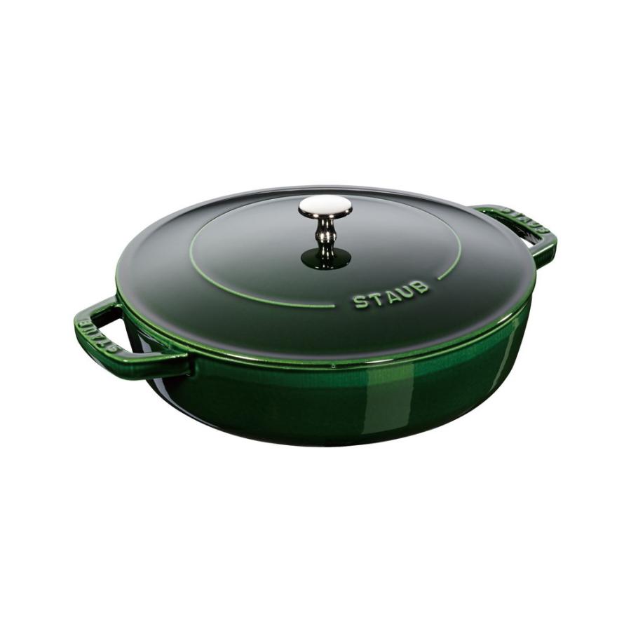 Staub（ストウブ） 鍋 24cm ブレイザー ソテーパン バジルグリーン
