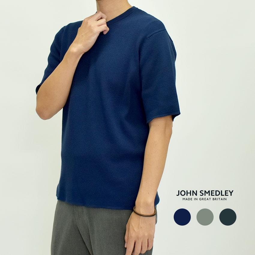 JOHN SMEDLEY（ジョンスメドレー） 半袖Tシャツ メンズ EVAN JOHN
