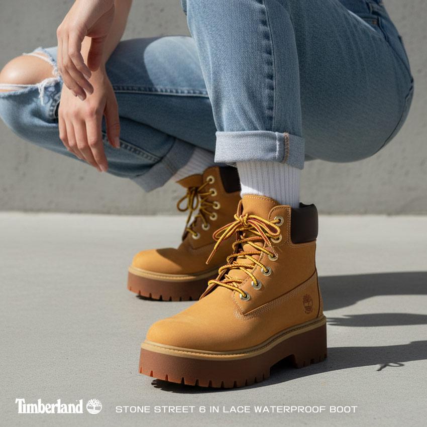 Timberland（ティンバーランド） ブーツ レディース STONE STREET 6 IN