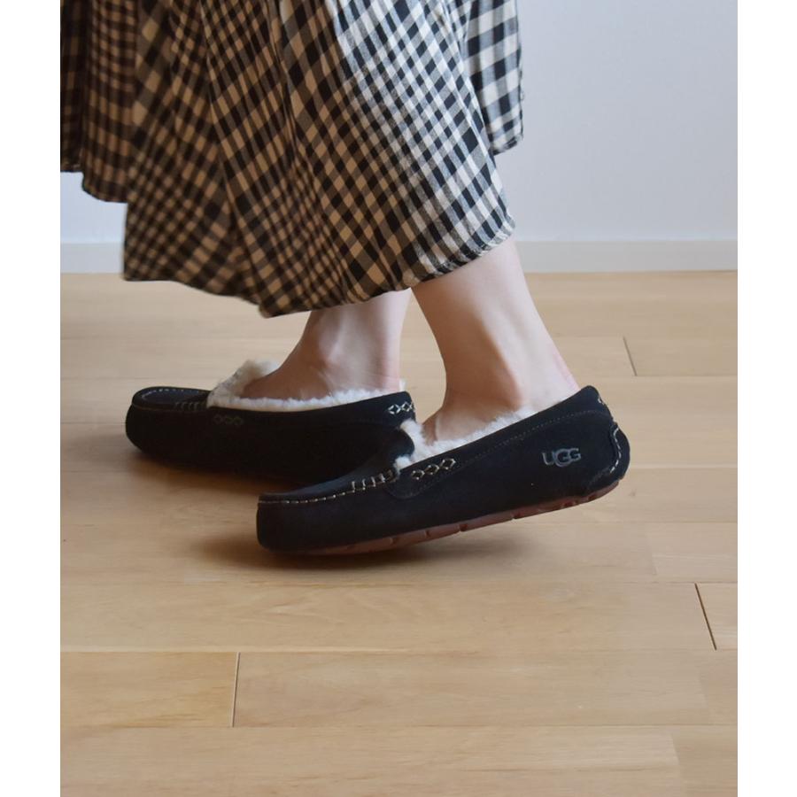 UGG（アグ） モカシン レディース アンスレー UGG 1106878 ブラック 黒