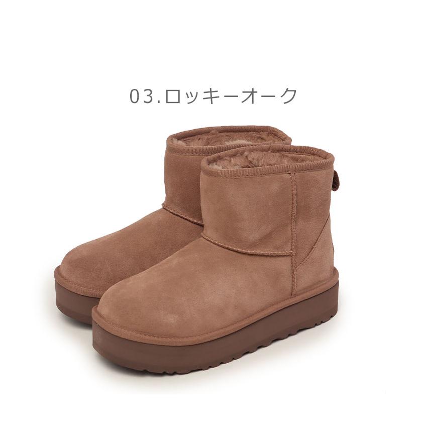 UGG（アグ） ムートンブーツ レディース CLASSIC MINI PLATFORM UGG