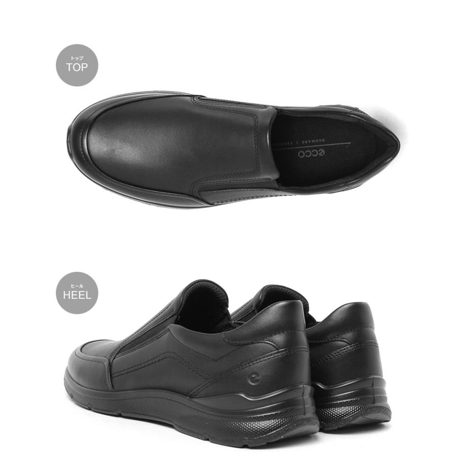 ecco（エコー） レザーシューズ メンズ IRVING ECCO 511744 ブラック
