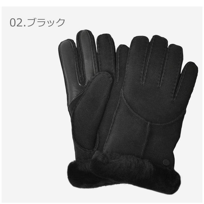UGG（アグ） 手袋 レディース シープスキン ホイップステッチ グローブ