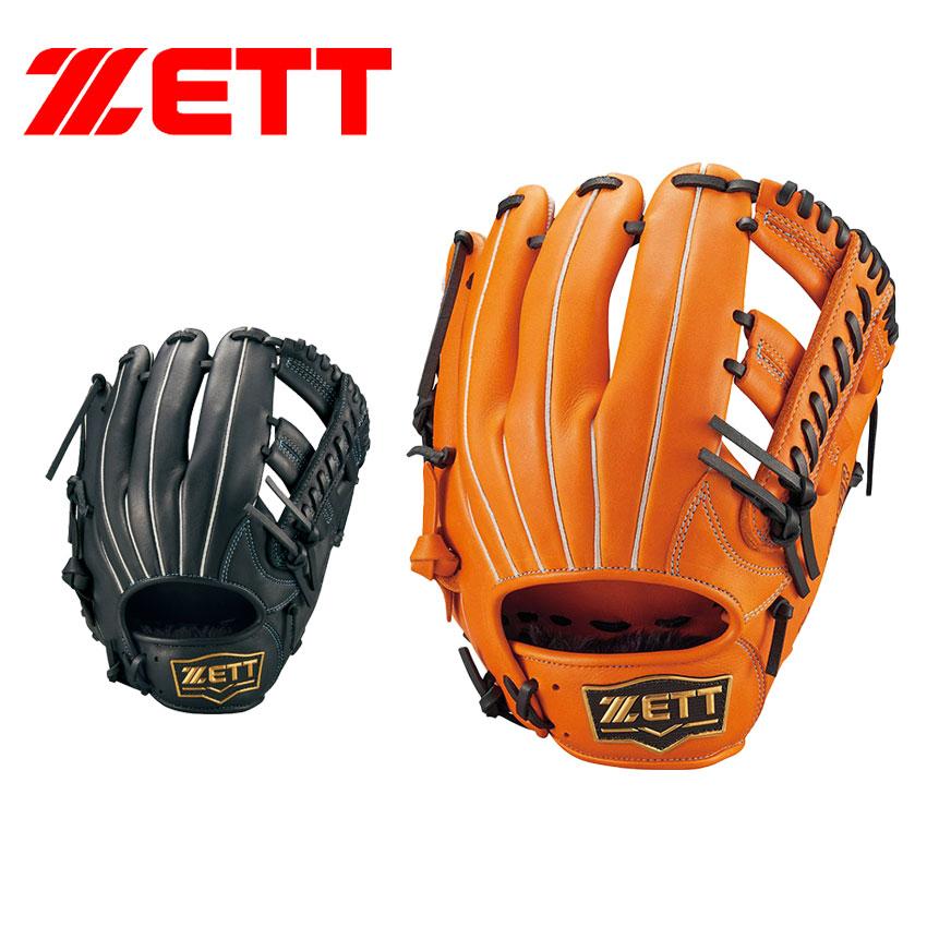 ゼット（ZETT） グローブ ZETT BRGB35220 ブラック 黒 オレンジ 野球