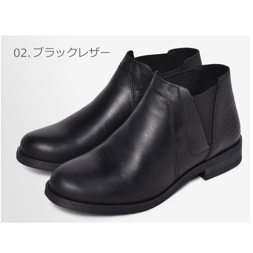 Clarks（クラークス） サイドゴアブーツ レディース デミ 2 ビート 黒