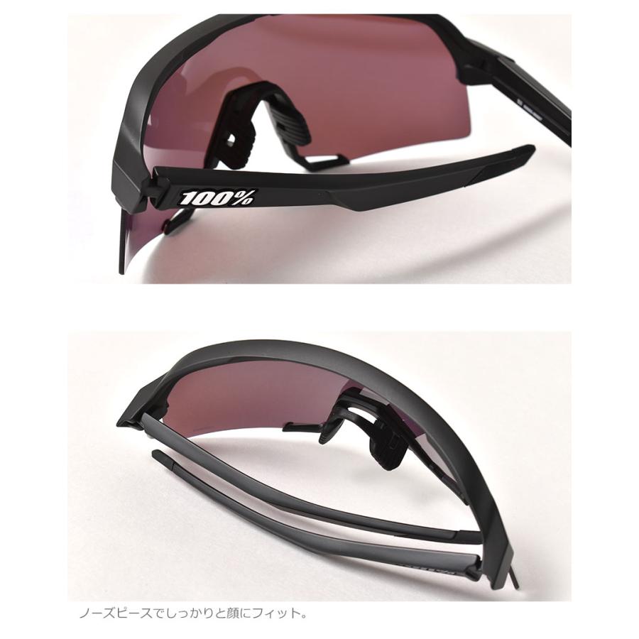 ワンハンドレッド サングラス メンズ S3 100％ 60005 ブラック 黒
