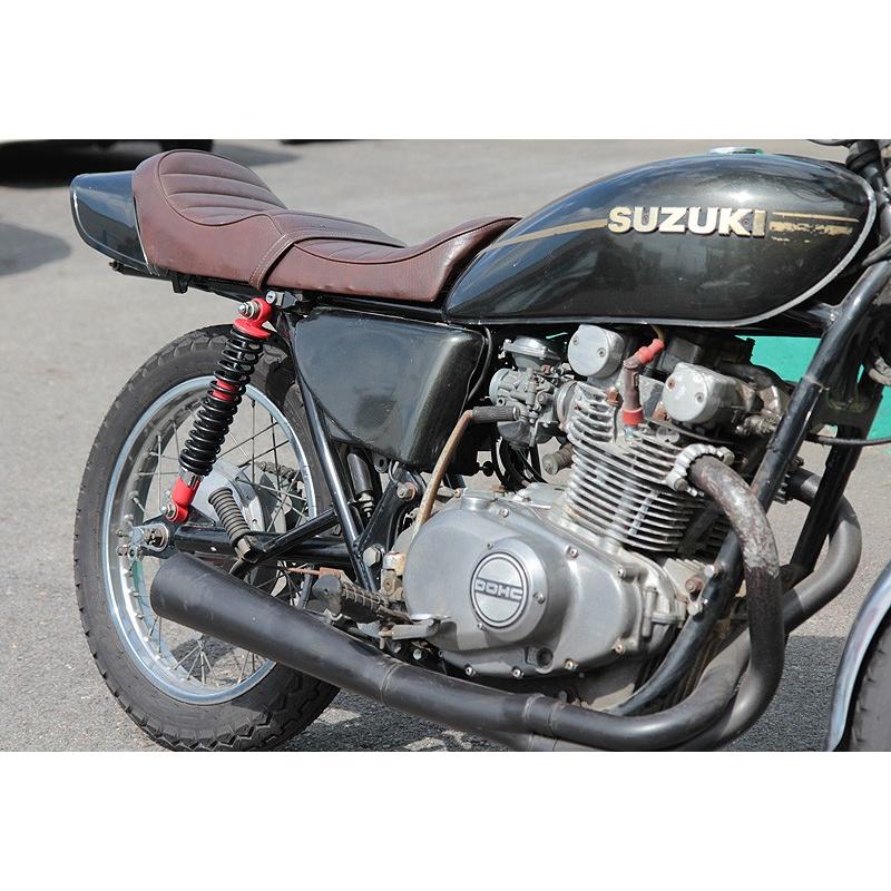 240】新品 リヤサス325mm 赤x黒 細巻き 当時仕様 検KONIマルゾッキ