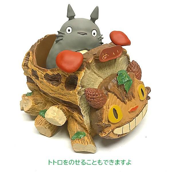 スタジオジブリ となりのトトロプランターカバー トトロと森のネコバス