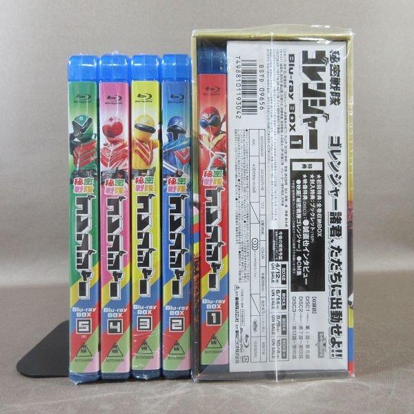 KA673○「秘密戦隊ゴレンジャー Blu-ray BOX 1〜5」全5巻セット 初回