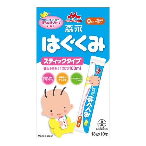 はぐくみ (森永乳業)はぐくみ スティックタイプ 13g×10本 : ザグザグ