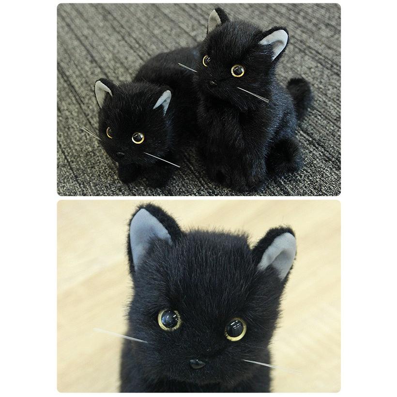 日本製 リアル 猫のぬいぐるみ 子猫 20cm(リアル ぬいぐるみ ネコ 猫