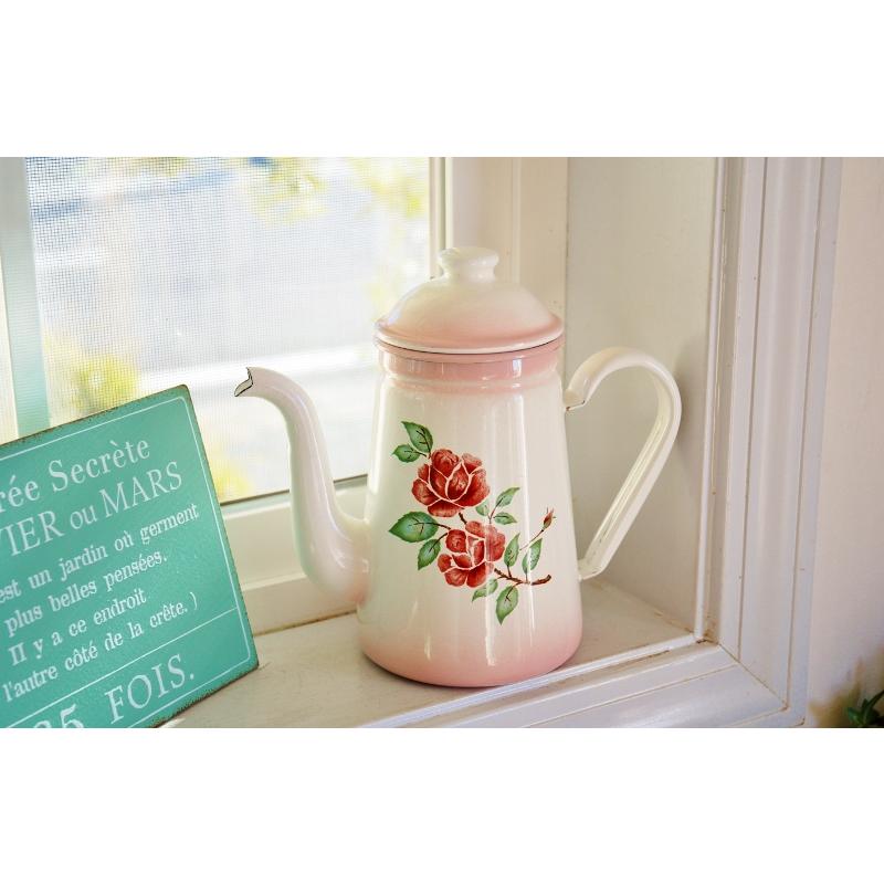 アンティーク・イマン imane スカーレットローズ コーヒーポット 1L