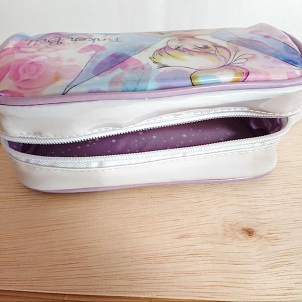 Disney（ディズニー） BOX型ラウンドジップペンケース（ティンカーベル