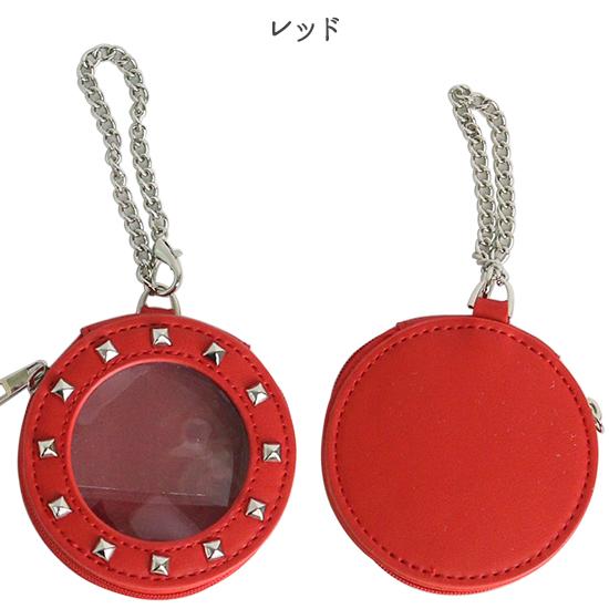 スタッズ ケース ポーチ キーホルダー 缶バッジ アクスタ アクリル