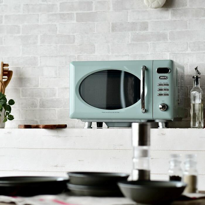 Toffy toffy 電子レンジ K-DR1 容量 17L フラットテーブル フラット