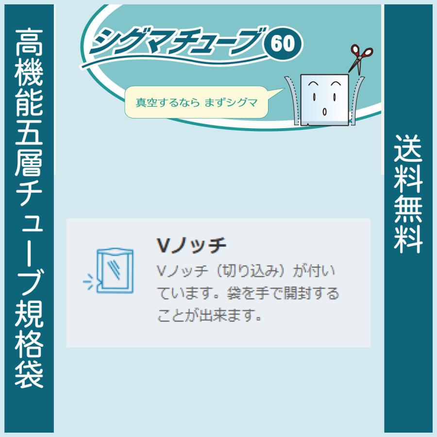 クリロン化成 真空袋 パック 袋 シグマチューブ GT-2030 0.06